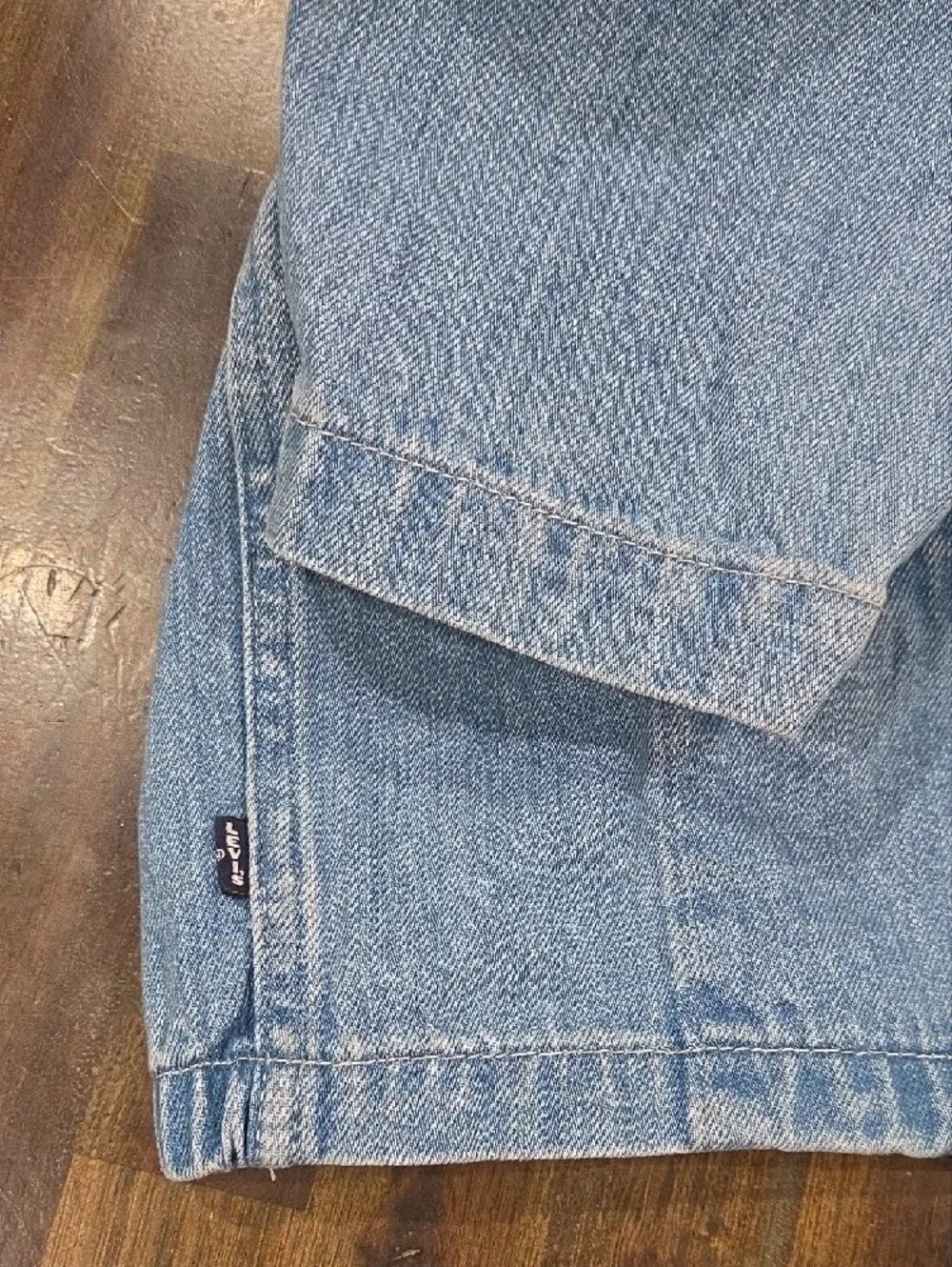 Levi's Light Wash Denim Zip Jacket